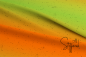 Preview: VERLAUF #orange/grün - Bio Jersey